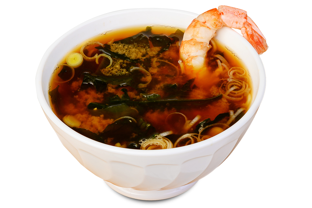 картинка Суп Мисо с креветкой от магазина Sushi-Love